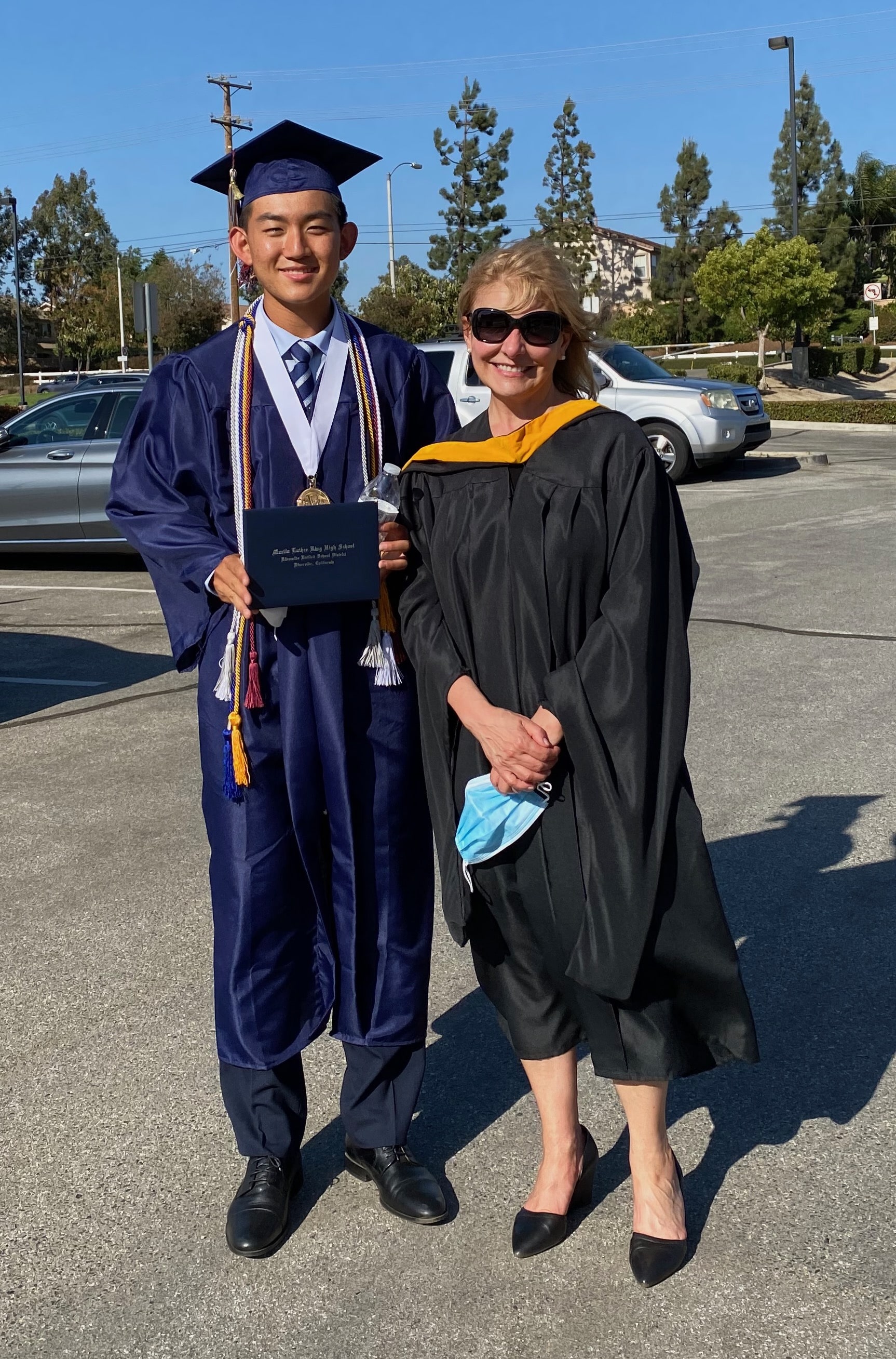 A picture of me and Mrs. Lupsaiu